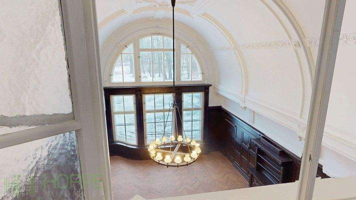 Blick von der Galerie