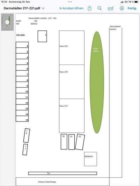 Frankfurt Garage, Frankfurt Stellplatz