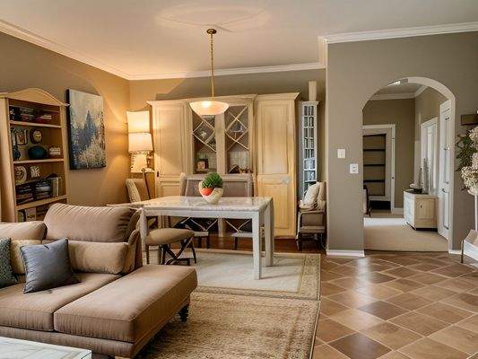 KI-Beispiel Wohnzimmer A2 Whg. EG Hinterhaus