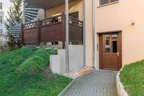 Hauseingang Hinterhaus 