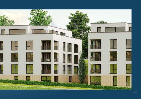 Blick auf Gebäude Haus 3