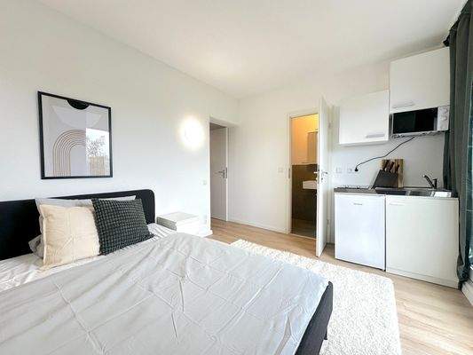 Modernes Penthouse-Zimmer