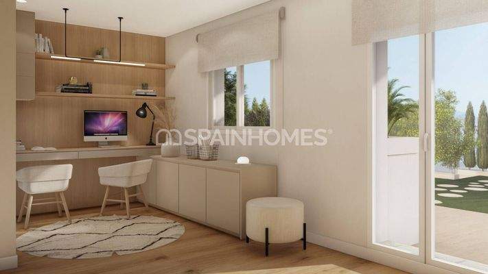 Stylish Townhouses in a Complex with Pool in Alicante La Nucia