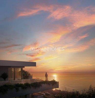 Sea-View Properties in a Complex with Pool in Mijas Málaga