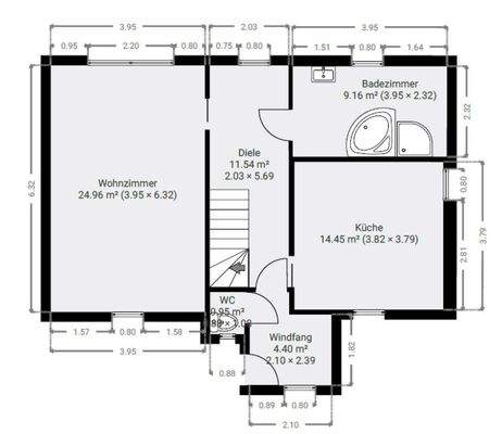 Grundriss Erdgeschoss