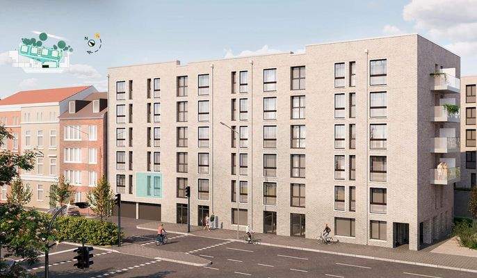 Ihre Wohnung in der Außenansicht