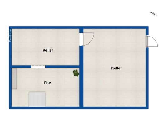 Grundriss Keller