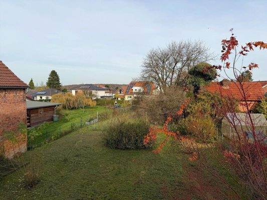 Garten Sicht von Balkon