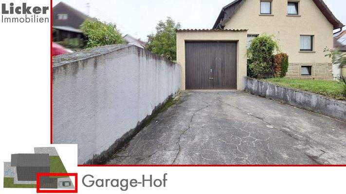 Garage-Hof