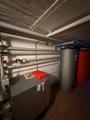 O¨lzentralheizung mit Solar