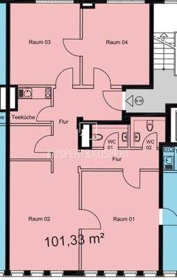 Grundriss Kirchenweg 16 I 101,33 m²