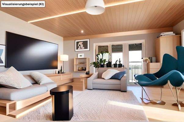 Wohnzimmer Homestaging