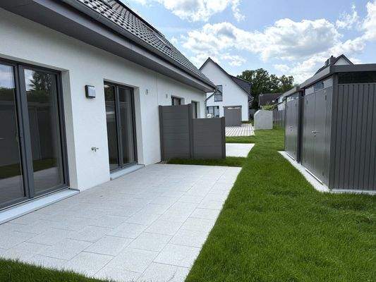 Terrassen/ Außenabstellräume