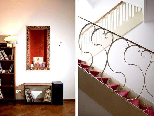 Flur und Treppenaufgang