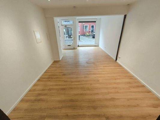 Der geräumige Vorraum 