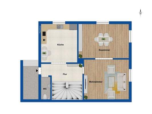 Grundriss Erdgeschoss