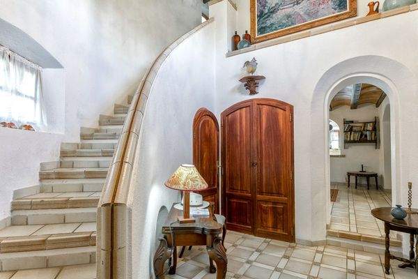 Ansprechender Treppenaufgang