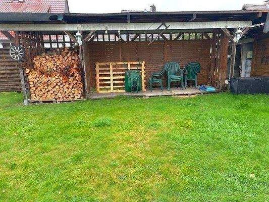 Unterstand/Garten Teilansicht