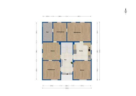 Grundriss Erdgeschoss