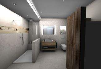 Bad_Whg 6_Ansicht Dusche Waschbecken