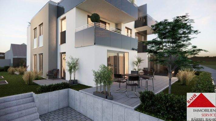 Projektierte Ansicht WE 1