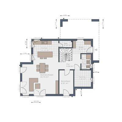 Grundriss Erdgeschoss