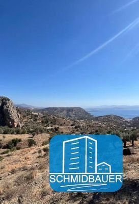 Kreta, Agia Galini: Grundstück mit Meerblick zu verkaufen