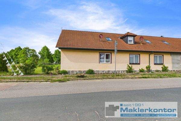 Seitenansicht Straße