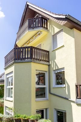 Hausansicht aus dem Garten