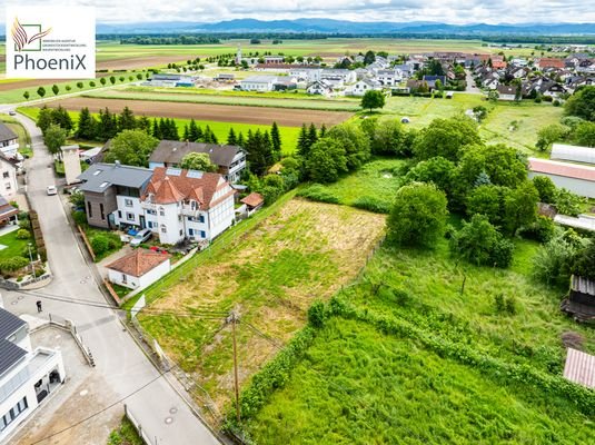 Drohnenaufnahme Bauplatz