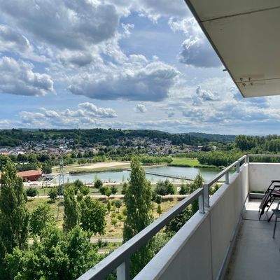 Balkonaussicht Küche