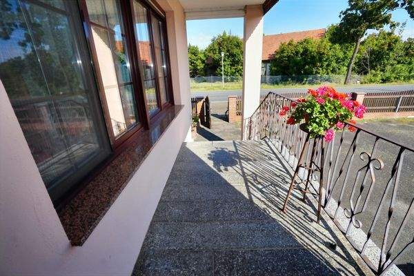 Treppe zur 2-Zimmerwohnung