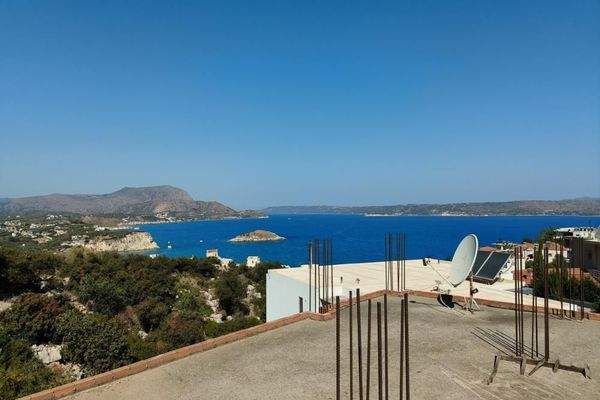 Kreta, Plaka: Erstklassige Entwicklungsmöglichkeit mit Meerblick zu verkaufen