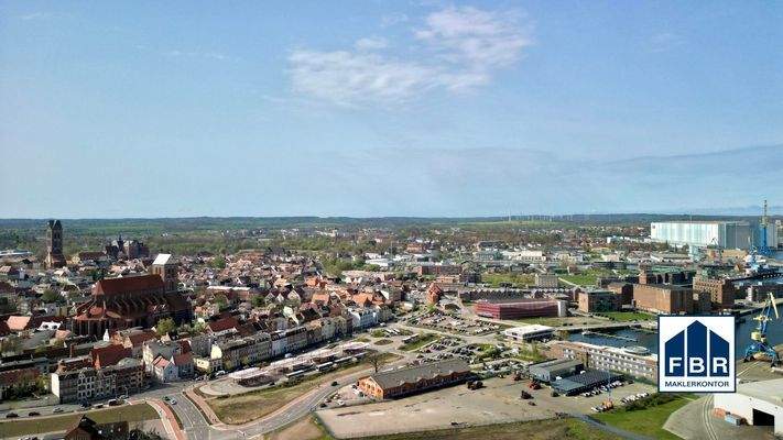 Blick zur historischen Altstadt