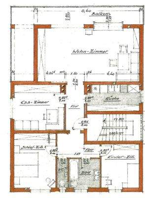 Grundriss 1. Obergeschoss