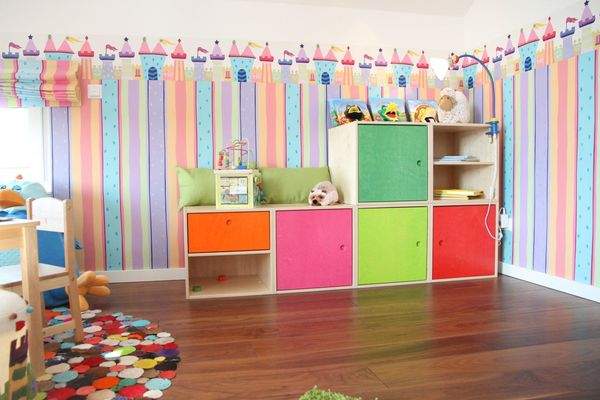 Buntes Kinderzimmer-Paradies