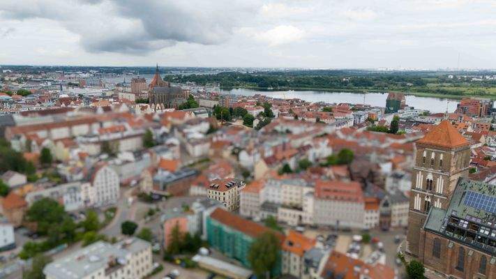 Luftbild Stadtmitte / Stadthafen