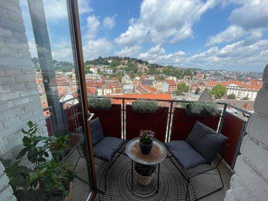 Wohnbeispiel 4. OG rechts - Balkon