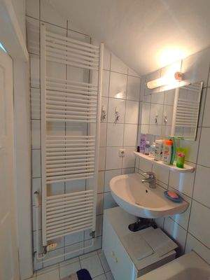 Badezimmer im Obergeschoss