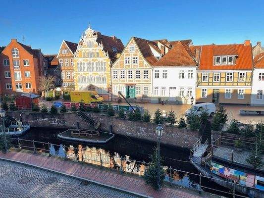 Blick aus dem Wohnzimmer