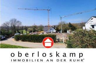 Blick auf das Baugrundstück