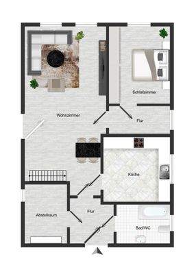 Grundriss- nicht maßstabsgetreu-