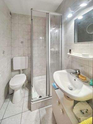 Badezimmer im Kellergeschoss