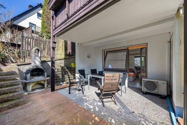 Souterrain: Terrasse