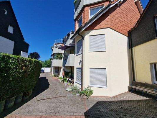 Seitenansicht Balkone