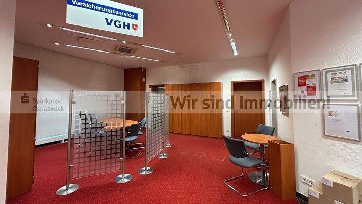 Ehemalige Schalterhalle