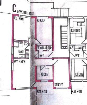 Grundriss Wohnung