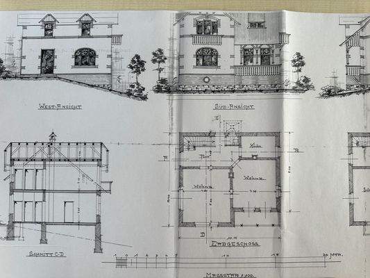 Grundriss EG und Schnitt