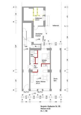 Grundriss Umwandlung Erdgeschoss