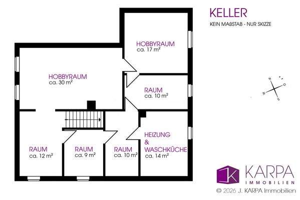 Grundriss Kellergeschoss